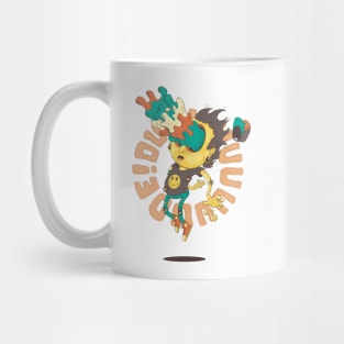 Acid Eyes Yellow Mug